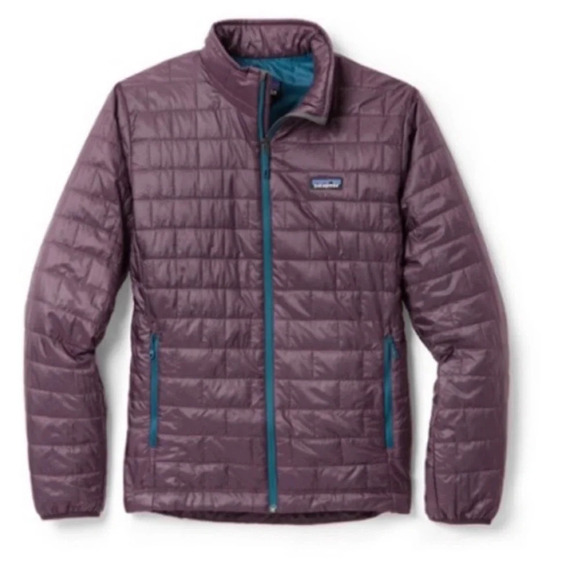 Patagonia Men’s XXL Nano Puff Jacket Obsidian Plum Purple NWT Puffer - Picture 10 of 14